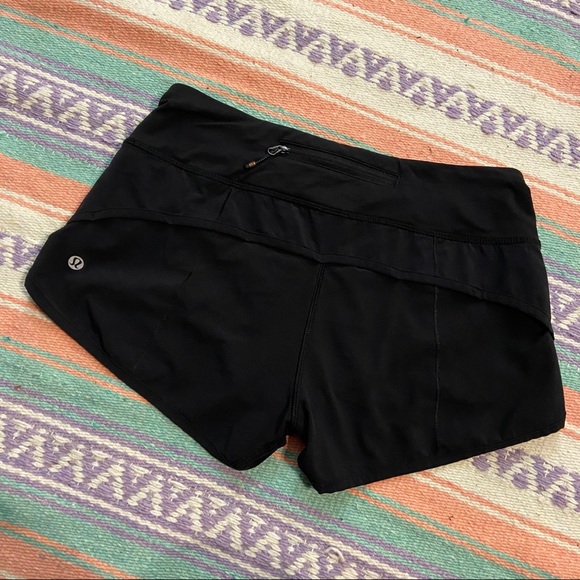 Lululemon Black Speed up Hotty Hot Shorts - Picture 5 of 8